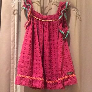 Matilda Jane Girls Sleeveless Ruffle Shirt